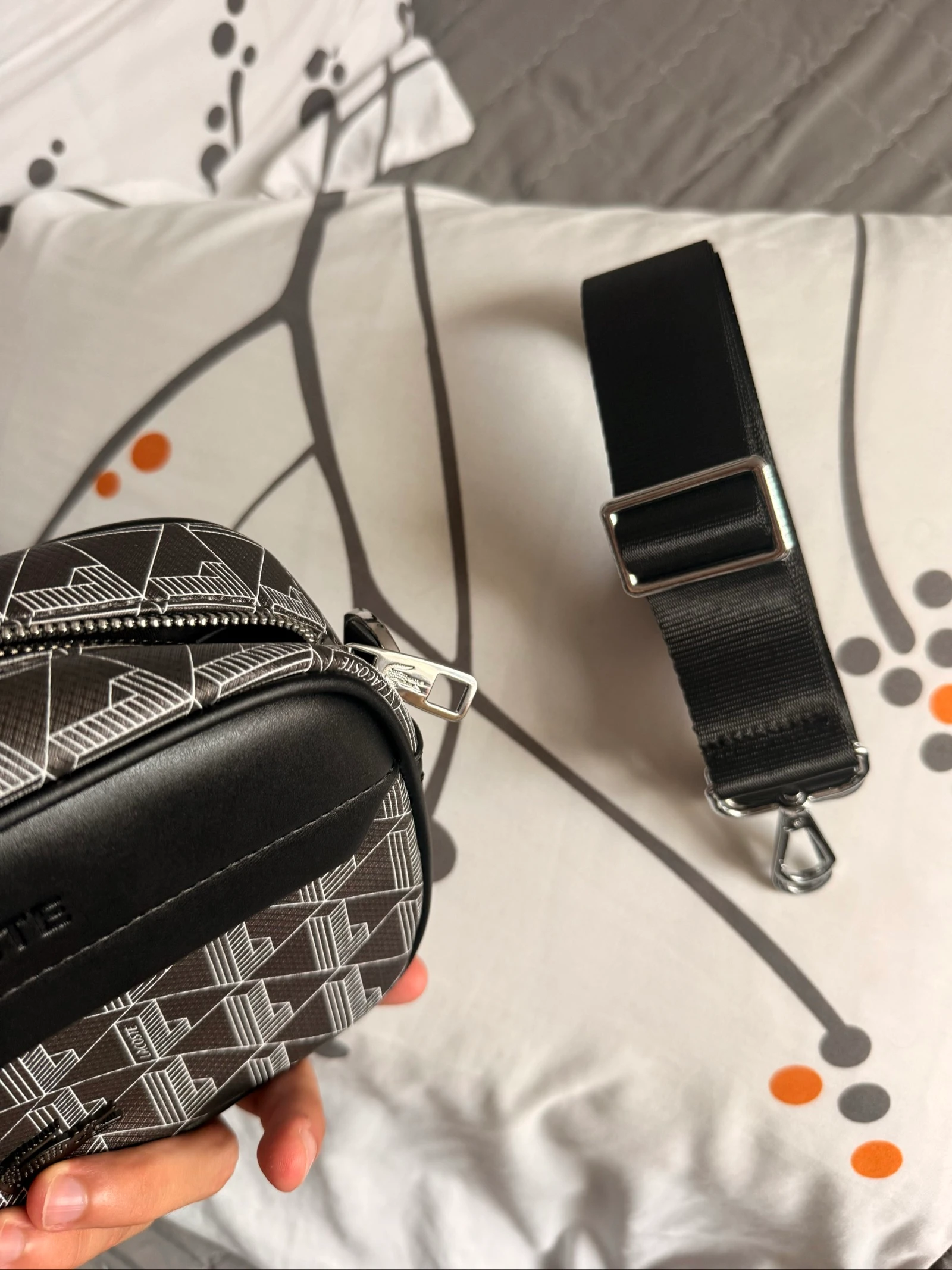 Bolso bandolera Lacoste Monogram – Nuevo – photo 5